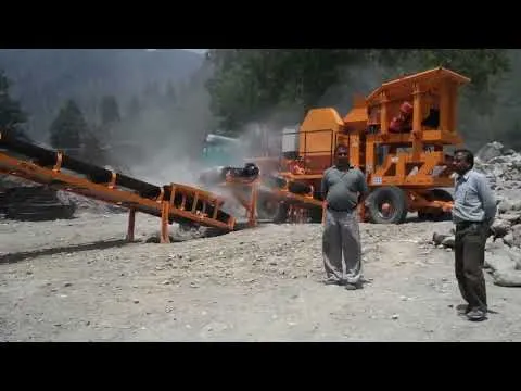 200 TPH 3 Stage Aggregate Crushing